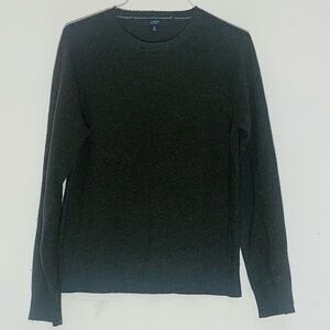 J. Crew Men's Lambs Wool Dark Green Sweater SZ M